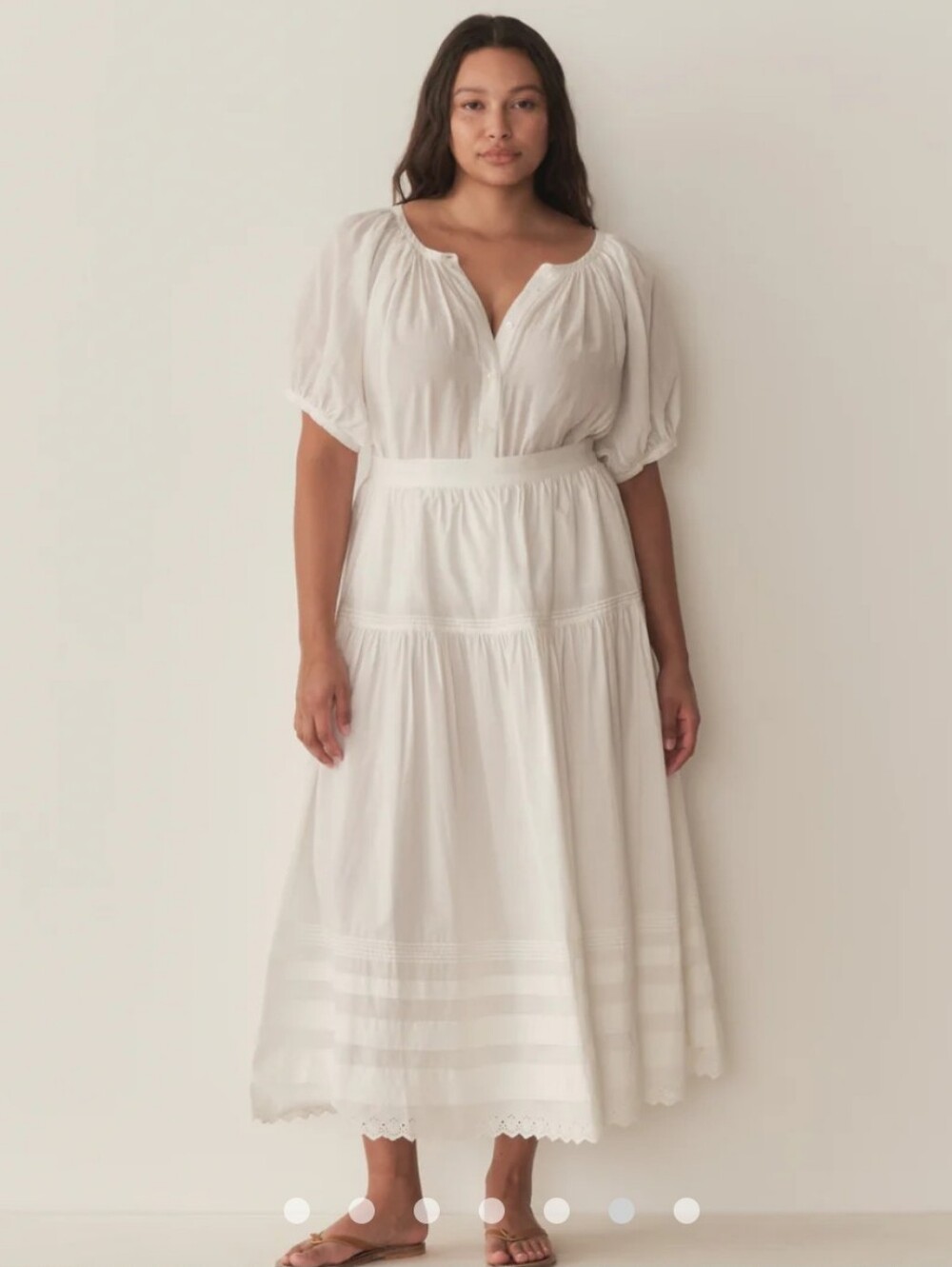 DÔEN Sebastiane Skirt 100% Cotton - S - Picture 4 of 9